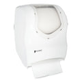 San Jamar Tear-N-Dry Touchless Roll Towel Dispenser, 16.75 x 10 x 12.5, White/Clear