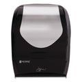 San Jamar Smart System with iQ Sensor Towel Dispenser, 16.5 x 9.75 x 12, Black/Silver