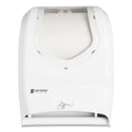 San Jamar Smart System with iQ Sensor Towel Dispenser, 16.5 x 9.75 x 12, White/Clear