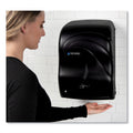 San Jamar Smart System with iQ Sensor Towel Dispenser, 11.75 x 9.25 x 16.5, Black Pearl