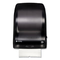 San Jamar Simplicity Mechanical Roll Towel Dispenser, 15.25 x 13 x 10.25, Black
