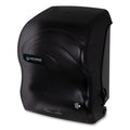 San Jamar Simplicity Mechanical Roll Dispenser, 12.38 x 9.5 x 14.63, Black Pearl
