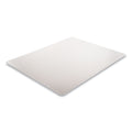 deflecto ExecuMat All Day Use Chair Mat for High Pile Carpet, 46 x 60, Rectangular, Clear