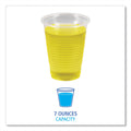 Boardwalk Translucent Plastic Cold Cups, 7 oz, Polypropylene, 100/Pack