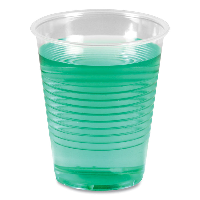 Boardwalk Translucent Plastic Cold Cups, 12 oz, Polypropylene, 50 Cups/Sleeve, 20 Sleeves/Carton