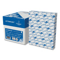 Lettermark Custom Cut-Sheet Copy Paper, 92 Bright, Micro-Perforated 5.5" from Top, 20lb Bond Weight, 8.5 x 11, White, 500/Ream, 5 RM/CT