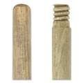 Boardwalk Angler Broom, 53" Handle, Yellow