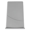 Boardwalk Slim Waste Container, 23 gal, Gray, Plastic