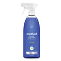 Method Glass and Surface Cleaner, Mint, 28 oz Spray Bottle, 8/Carton