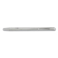 Apollo Slimline Pen-Size Pocket Pointer with Clip, Extends to 24.5", Silver