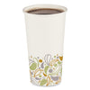 Boardwalk Convenience Pack Paper Hot Cups, 20 oz, Deerfield Print, 9 Cups/Sleeve, 15 Sleeves/Carton