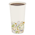 Boardwalk Convenience Pack Paper Hot Cups, 20 oz, Deerfield Print, 9 Cups/Sleeve, 15 Sleeves/Carton