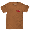 Coors Banquet Rodeo Bull Rider Front/Back T-Shirt - Brown Sugar