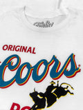 Coors Original Rodeo Beer T-Shirt - White by Tee Luv