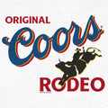 Coors Original Rodeo Beer T-Shirt - White by Tee Luv
