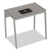 Linea Italia Klin Desk, 33" x 19" x 29.5", Ash