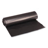 Boardwalk Low Density Repro Can Liners, 33 gal, 1.2 mil, 33" x 39", Black, 10 Bags/Roll, 10 Rolls/Carton