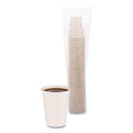 Boardwalk Paper Hot Cups, 12 oz, White, 50 Cups/Sleeve, 20 Sleeves/Carton