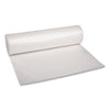 Boardwalk Low Density Repro Can Liners, 60 gal, 1.1 mil, 38" x 58", Clear, 10 Bags/Roll, 10 Rolls/Carton