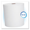 Scott Essential High Capacity Hard Roll Towels for Business, Absorbency Pockets, 1.5" Core, 8" x 1,000 ft, White, 12 Rolls/Carton