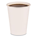 Boardwalk Paper Hot Cups, 12 oz, White, 50 Cups/Sleeve, 20 Sleeves/Carton