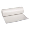 Boardwalk Low Density Repro Can Liners, 60 gal, 1.75 mil, 38" x 58", Clear, 10 Bags/Roll, 10 Rolls/Carton