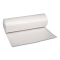 Boardwalk Low Density Repro Can Liners, 60 gal, 1.75 mil, 38" x 58", Clear, 10 Bags/Roll, 10 Rolls/Carton