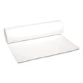 Boardwalk Low-Density Waste Can Liners, 56 gal, 0.6 mil, 43" x 47", White, 100/Carton