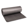 Boardwalk Low-Density Waste Can Liners, 60 gal, 1.1 mil, 38" x 58", Gray, 100/Carton