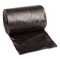 Boardwalk Low-Density Waste Can Liners, 4 gal, 0.35 mil, 17" x 17", Black, 1,000/Carton