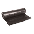 Boardwalk Low-Density Waste Can Liners, 45 gal, 0.6 mil, 40" x 46", Black, 100/Carton