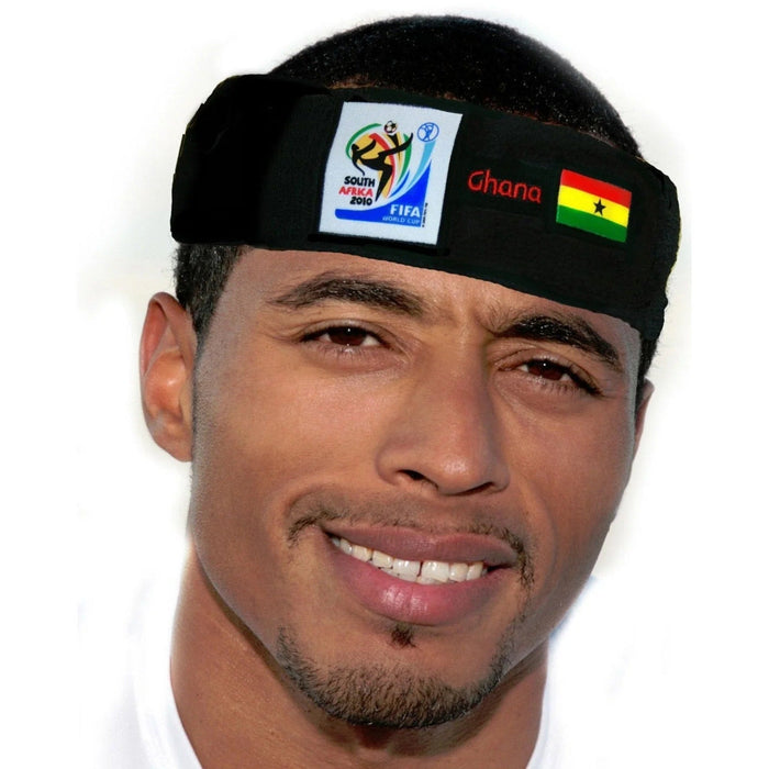 Ghana World Cup Soccer Headband – Official FIFA Licensed Retro Fan Gear by Price Is Right Miami