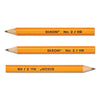 Dixon Golf Wooden Pencils, 0.7 mm, HB (#2), Black Lead, Yellow Barrel, 144/Box