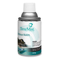 TimeMist Premium Metered Air Freshener Refill, Caribbean Waters, 6.6 oz Aerosol Spray 12/Carton