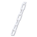 Tatco Crowd Control Stanchion Chain, Plastic, 40 ft, White