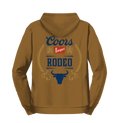 Coors Rodeo Hooded Sweatshirt - Brown by Tee Luv