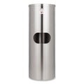 2XL Standing Stainless Wipes Dispener, 12 x 12 x 36, Cylindrical, 5 gal, Stainless Steel