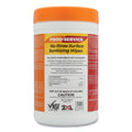 2XL Food Service No Rinse Surface Sanitizing Wipes, 8 x 6, White, 100/Roll, 6 Rolls/Carton