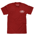 Dr Pepper Trust Me I'm a Doctor T-Shirt - Cardinal Red by Tee Luv