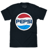 80s Pepsi Logo T-Shirt - Navy Blue