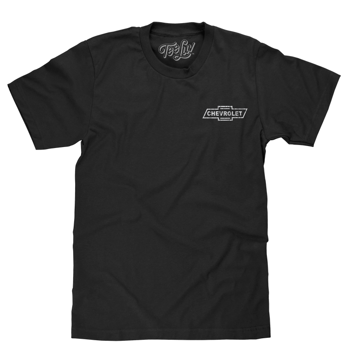 Chevrolet USA T-Shirt - Black by Tee Luv