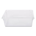 Rubbermaid Food/Tote Boxes, 12.5 gal, 26 x 18 x 9, Clear, Plastic