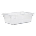 Rubbermaid Food/Tote Boxes, 3.5 gal, 18 x 12 x 6, Clear, Plastic