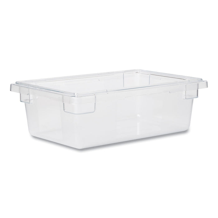 Rubbermaid Food/Tote Boxes, 3.5 gal, 18 x 12 x 6, Clear, Plastic
