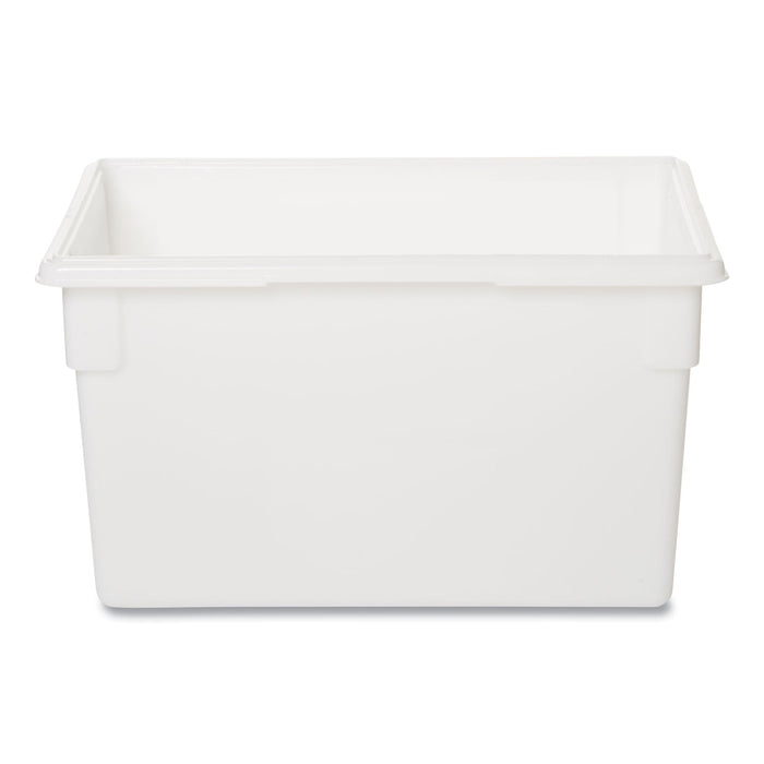 Rubbermaid Food/Tote Boxes, 21.5 gal, 26 x 18 x 15, White, Plastic