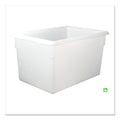Rubbermaid Food/Tote Boxes, 21.5 gal, 26 x 18 x 15, White, Plastic