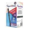 Paper Mate Write Bros. Grip Ballpoint Pen, Stick, Medium 1 mm, Black Ink, Black Barrel, 36/Pack