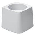 Rubbermaid Commercial-Grade Toilet Bowl Brush Holder, White