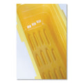 Rubbermaid HYGEN Charging Bucket, 6.8 gal, Yellow