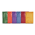 Champion Sports Heavy-Duty Mesh Bag, 12" x 18", Gold, Green, Orange, Purple, Royal Blue, Scarlet Red, 6/Set